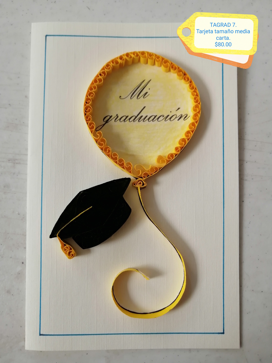 Tarjeta de graduación